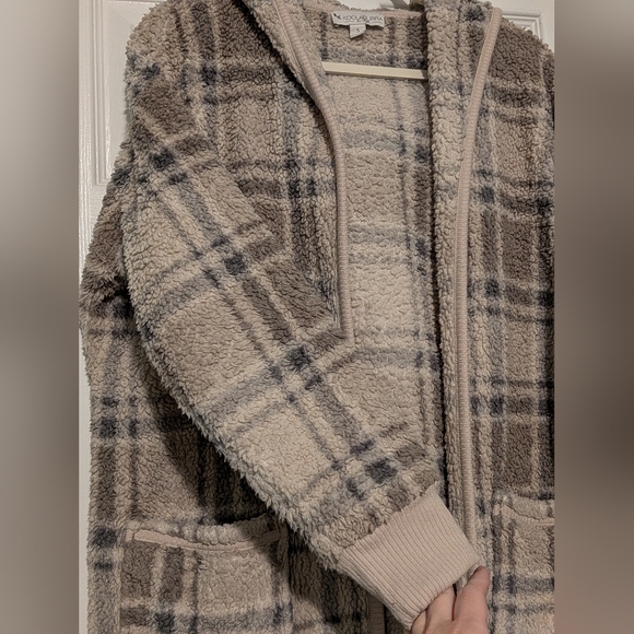 Koolaburra By Ugg Sherpa Fleece Open Jacket - Picture 5 of 6